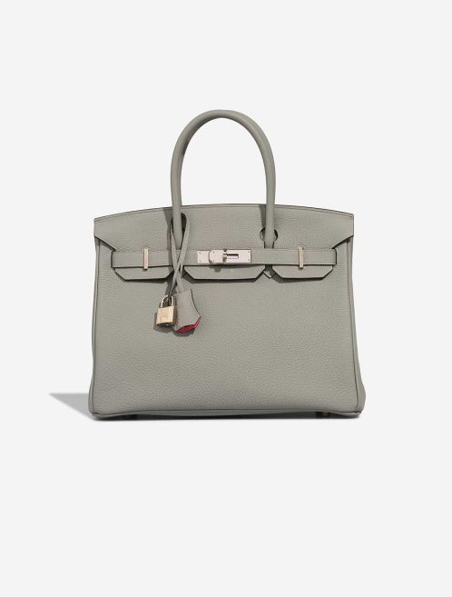 Hermès Birkin 30 Togo Gris Mouette / Rose Azalée Front | Sell your designer bag