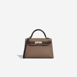 Hermès Kelly Mini Epsom Étoupe / Ecorce / Black Front | Sell your designer bag