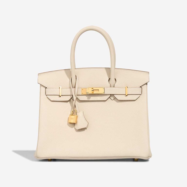 Hermès Birkin 30 Togo Craie Front | Sell your designer bag