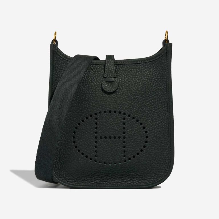 Hermès Evelyne 16 Clémence Vert Foncé Front | Sell your designer bag