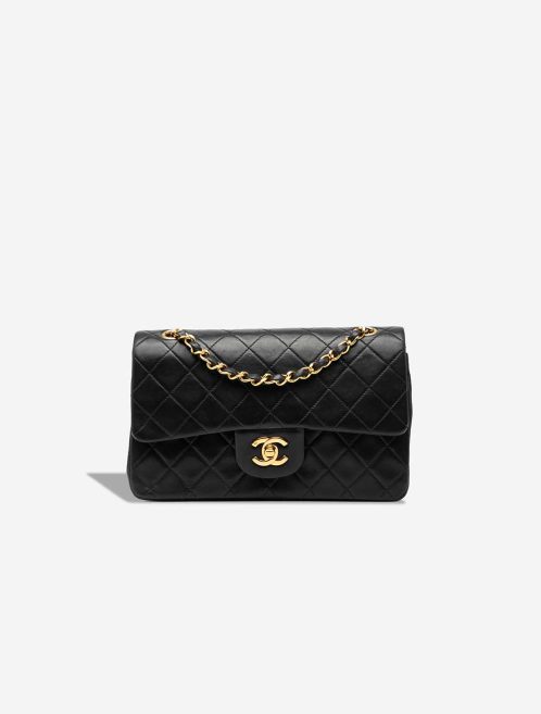 Chanel Timeless Small Lamb Black Front | Sell your designer bag