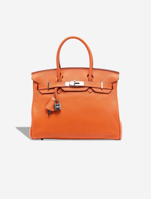 Hermès Birkin 30 Togo Orange H Front | Vendez votre sac de créateur