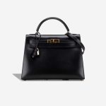 Hermès Kelly 32 Box Black Front | Sell your designer bag