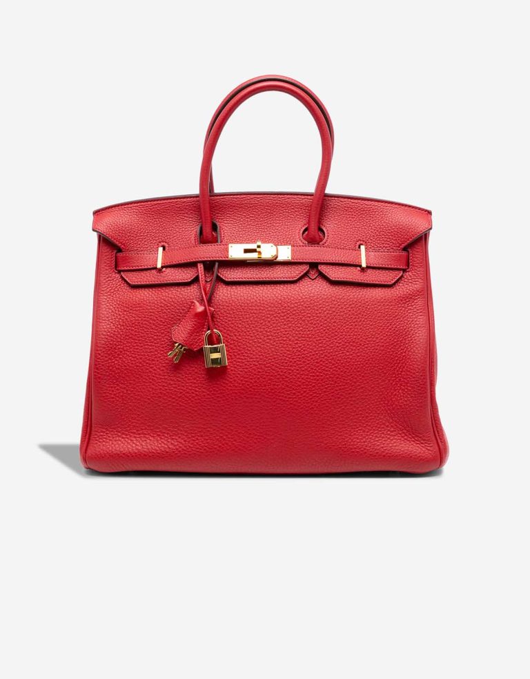 Hermès Birkin 35 Togo Rouge Tomate Front | Sell your designer bag
