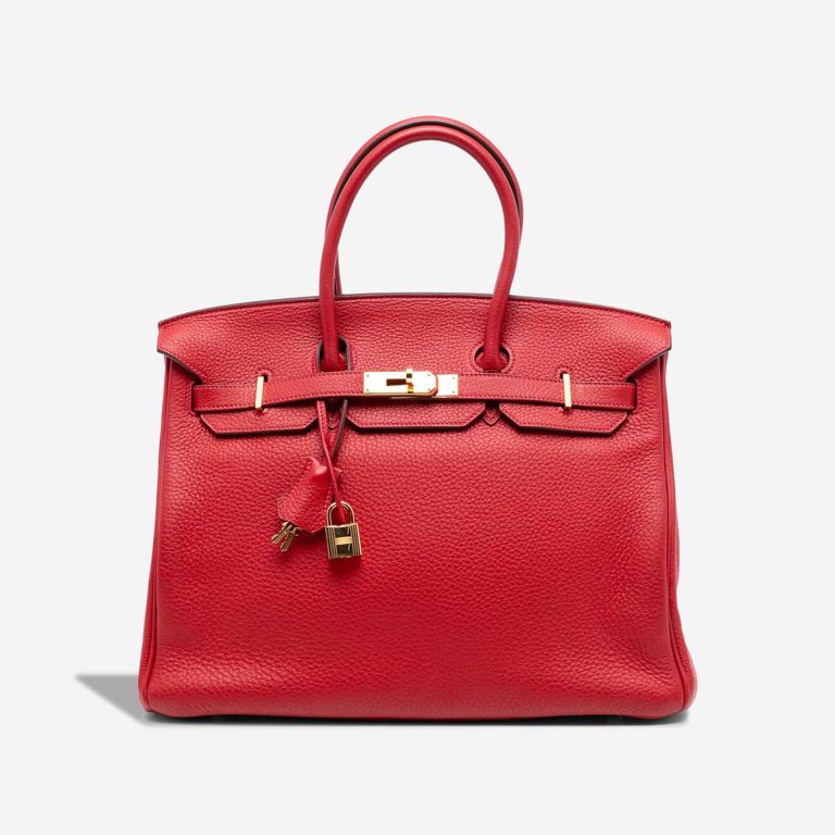 Hermès Birkin 35 Togo Rouge Tomate Front | Sell your designer bag