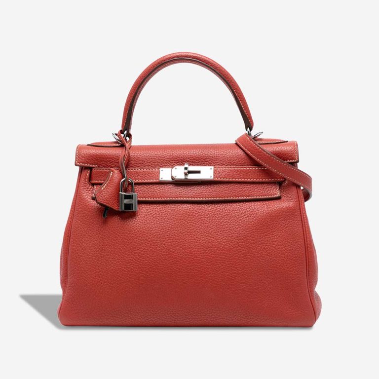 Hermès Kelly 28 Togo Sanguine Front | Sell your designer bag