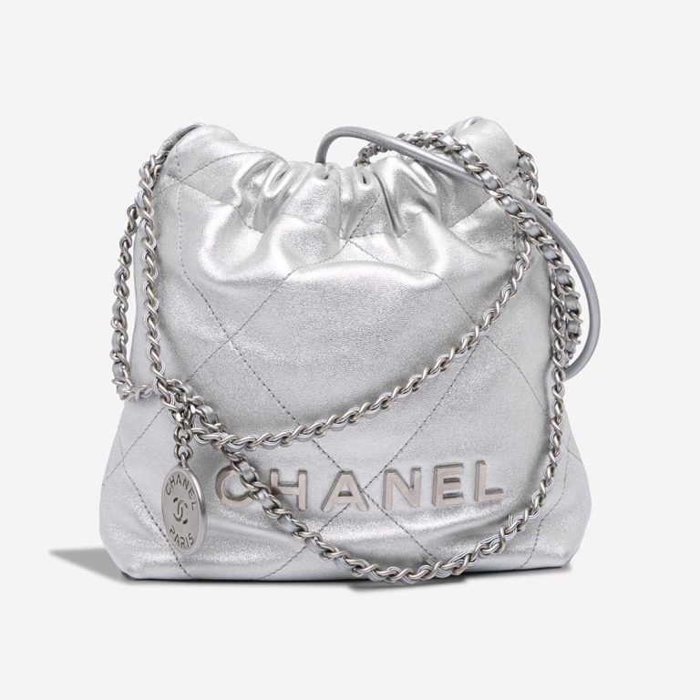 Chanel 22 Mini Calf Metallic Front | Sell your designer bag