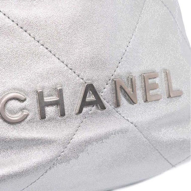 Chanel 22 Mini Calf Metallic Front | Sell your designer bag