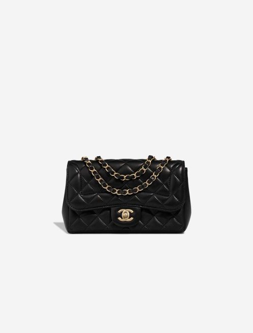 Chanel Timeless Small Lamb Black Front | Sell your designer bag