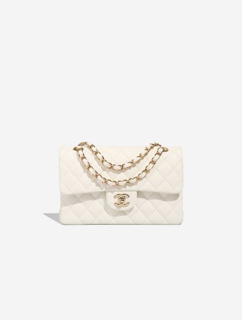 Chanel Timeless Small Caviar White Front | Sell your designer bag