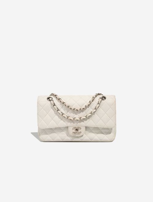 Chanel Timeless Medium Epsom White Front | Sell your designer bag