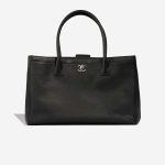 Chanel Executive Tote Medium Calf Black Front | Sell your designer bag