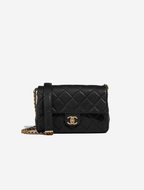 Chanel Timeless Flap Bag Caviar Black Front | Sell your designer bag