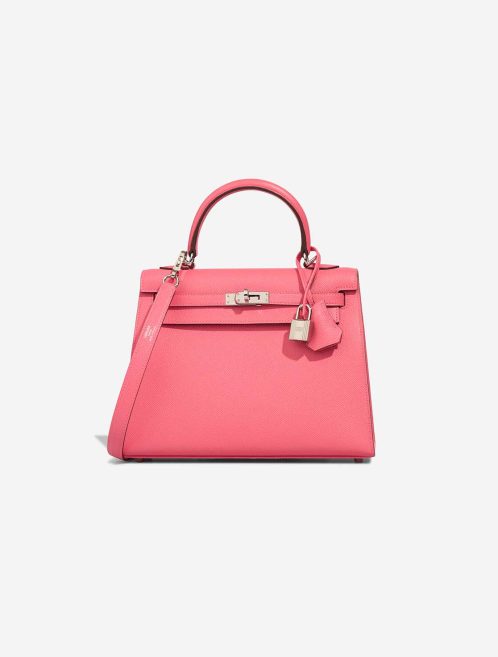 Hermès Kelly 25 Epsom Rose Azalée Front | Sell your designer bag