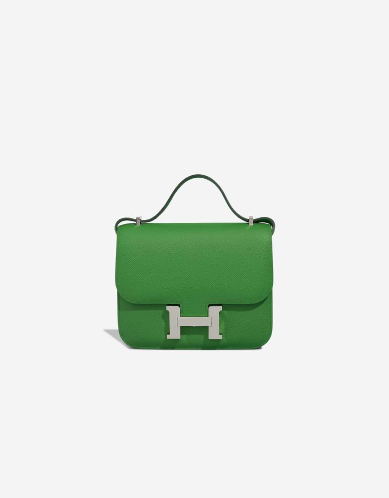 Hermès Constance 18 Epsom Vert Yucca Front | Sell your designer bag