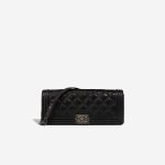 Chanel Boy Baguette Shoulder Bag Calf Black Front | Sell your designer bag