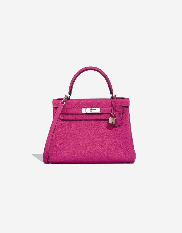 Hermès Kelly 28 Togo Rose Pourpre Front | Sell your designer bag