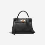 Hermès Kelly 28 Togo Black Front | Sell your designer bag