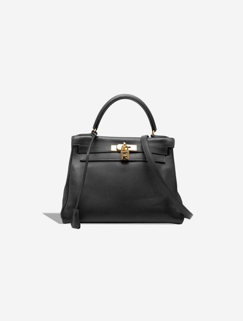 Hermès Kelly 28 Togo Black Front | Sell your designer bag