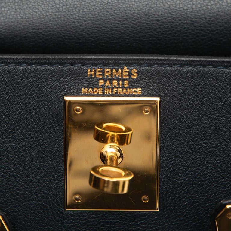 Hermès Kelly 28 Togo Black Front | Sell your designer bag