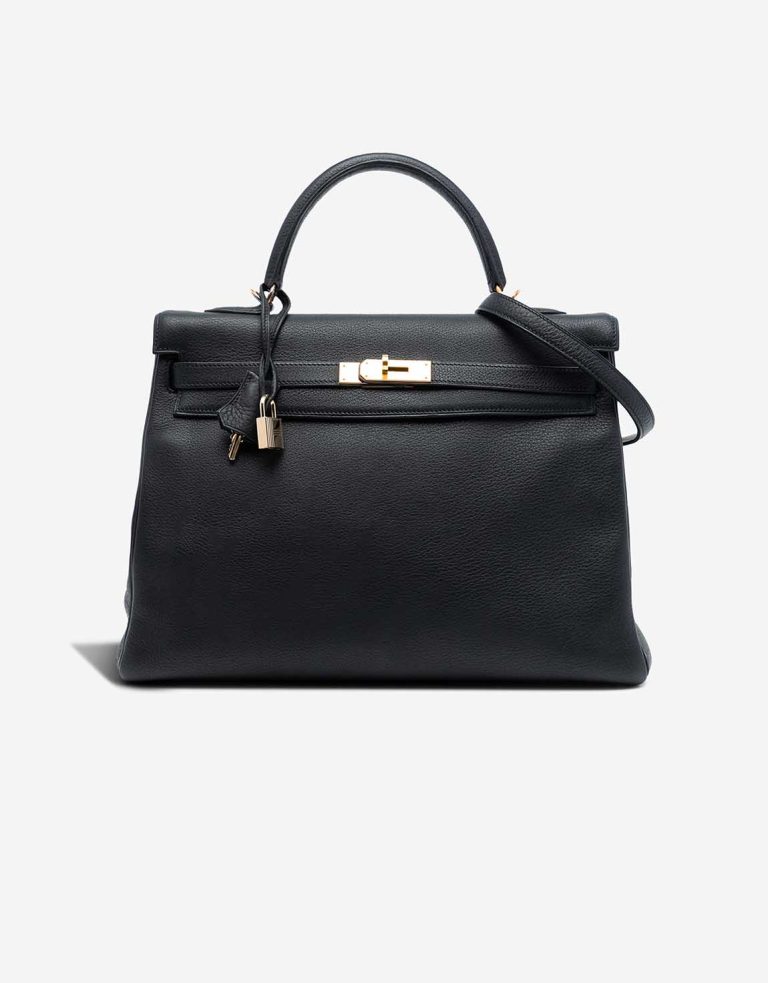 Hermès Kelly 35 Togo Black Front | Sell your designer bag