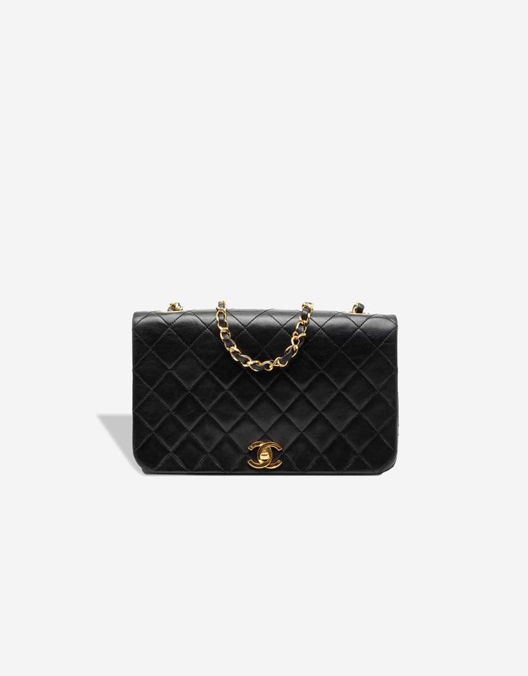Chanel Timeless Medium Lamb Black Front | Sell your designer bag