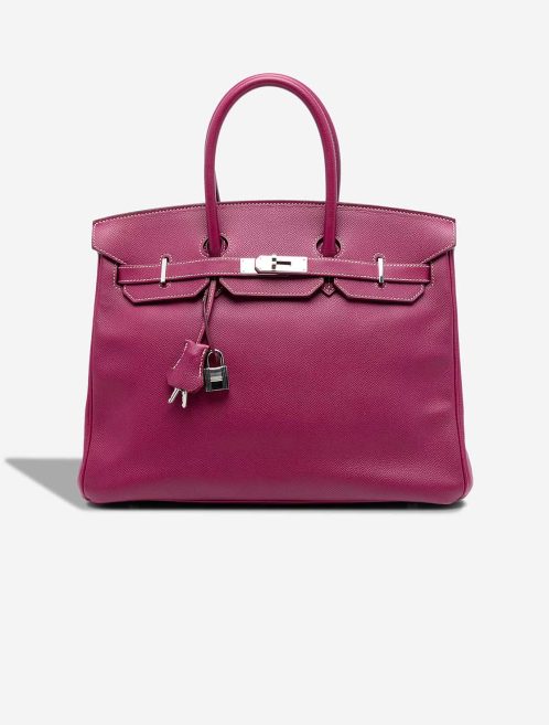 Hermès Birkin 35 Epsom Tosca / Rose Tyrien Front | Sell your designer bag