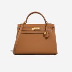 Hermès Kelly 32 Epsom Gold Front | Sell your designer bag