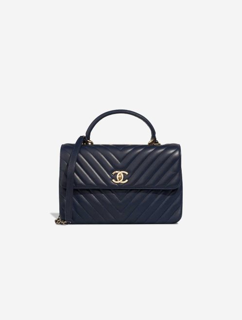 Chanel Trendy CC Large Lamb Navy Front | Sell your designer bag