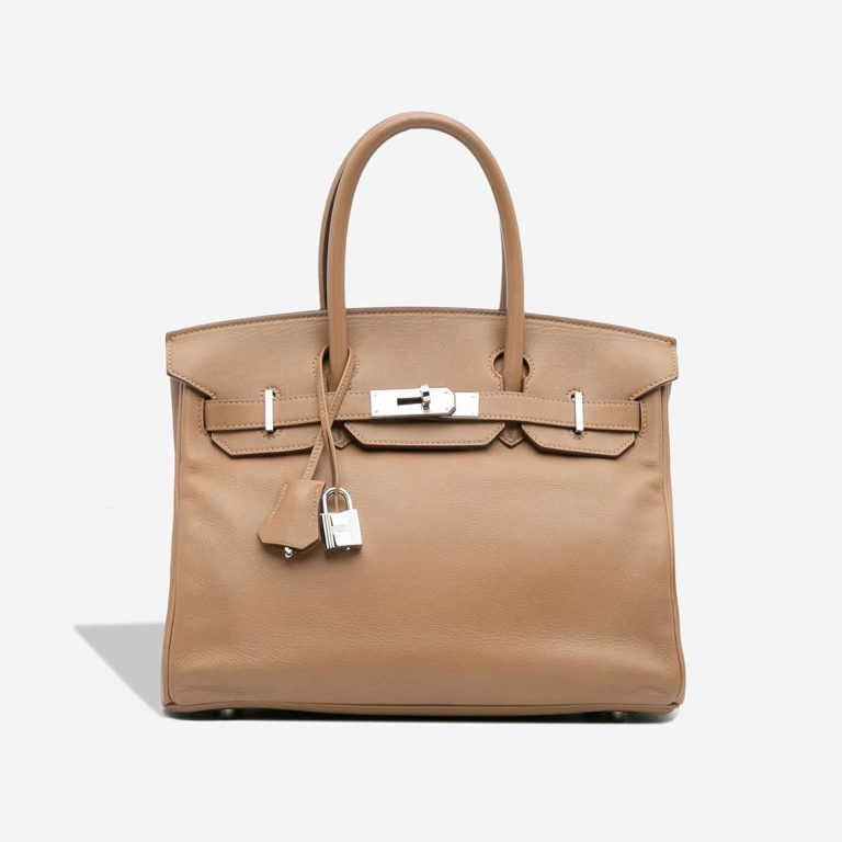 Hermès Birkin 30 Swift Alezan Front | Sell your designer bag