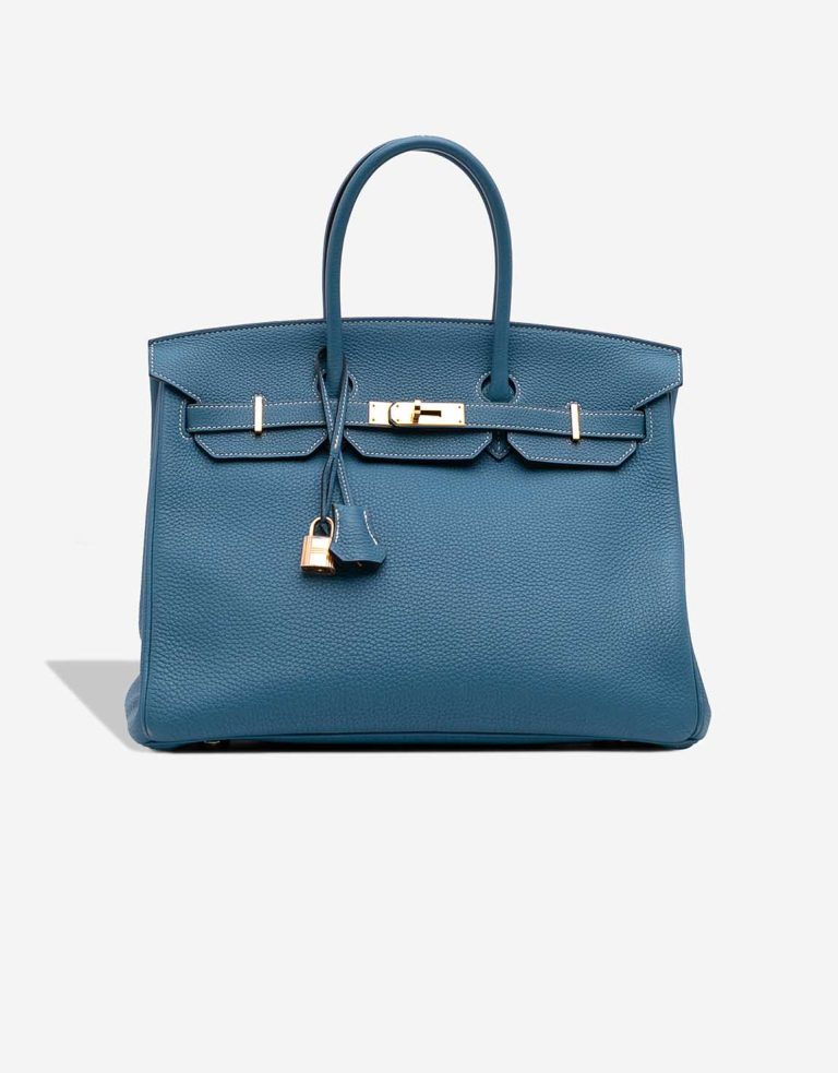 Hermès Birkin 35 Togo Cobalt Front | Sell your designer bag
