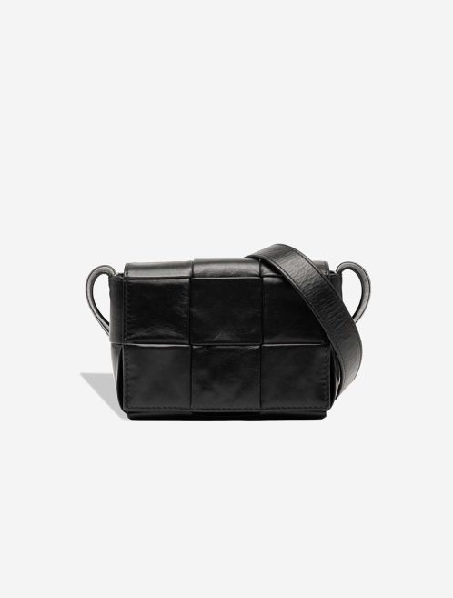 Bottega Veneta Cassette Micro Lamb Black Front | Sell your designer bag