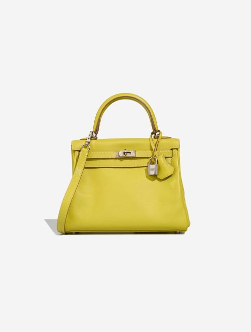 Hermès Kelly 25 Swift Lime Front | Sell your designer bag