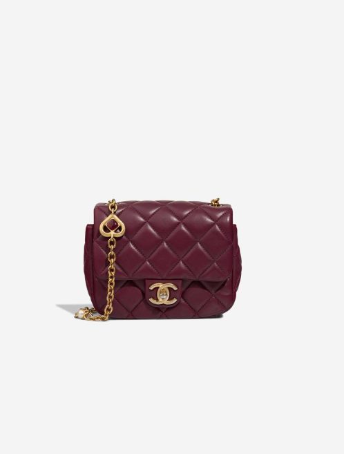 Chanel Timeless Square Lamb Burgundy Front | Vendez votre sac de créateur