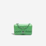 Chanel Timeless Mini Rectangular Patent Green Front | Sell your designer bag