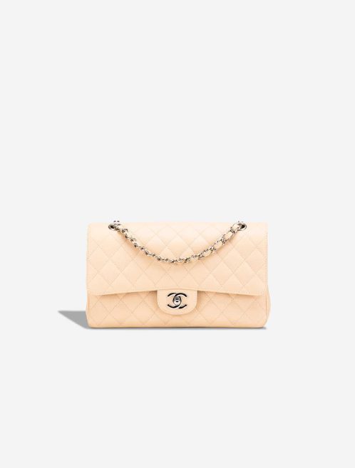 Chanel Timeless Medium Caviar Cream Front | Sell your designer bag