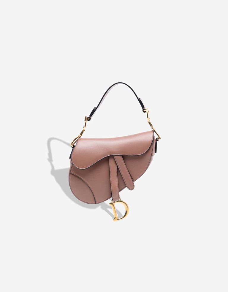 Dior Saddle Mini Calf Blush Front | Sell your designer bag