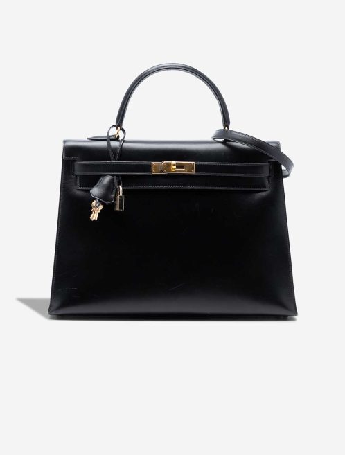 Hermès Kelly 35 Box Black Front | Sell your designer bag