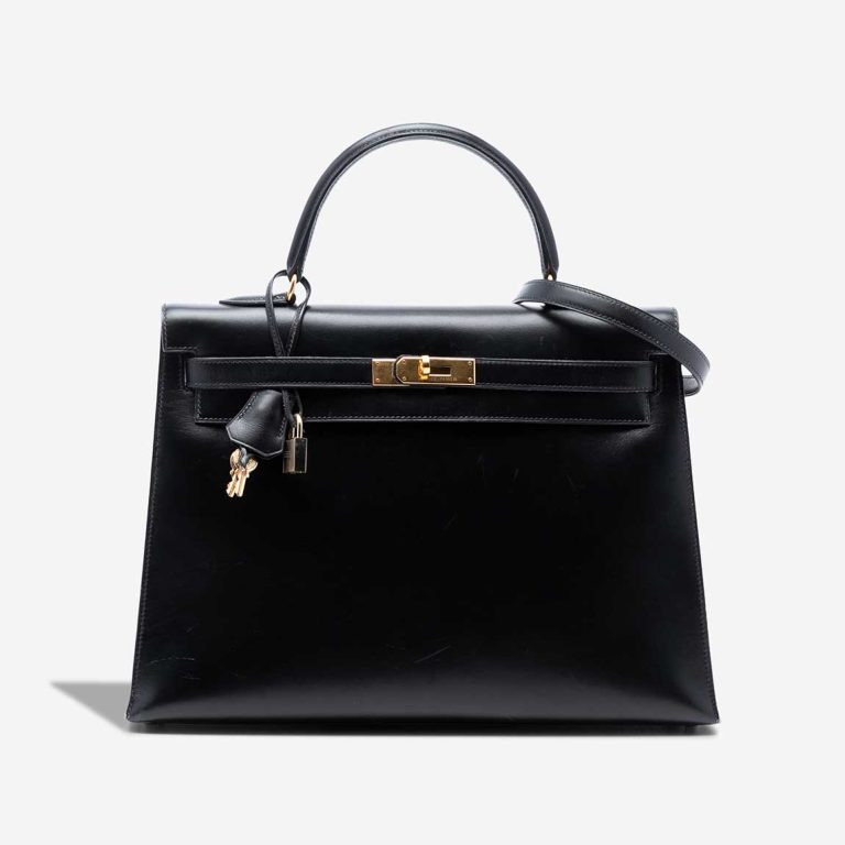Hermès Kelly 35 Box Black Front | Sell your designer bag