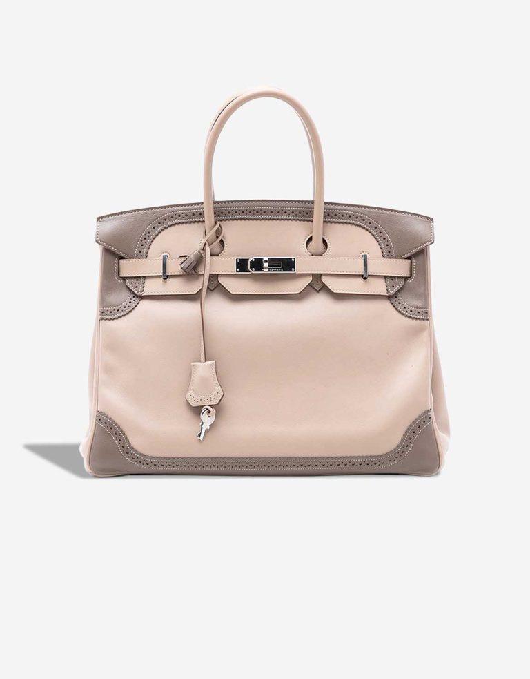 Hermès Birkin 35 Swift Argile / Étoupe Front | Sell your designer bag
