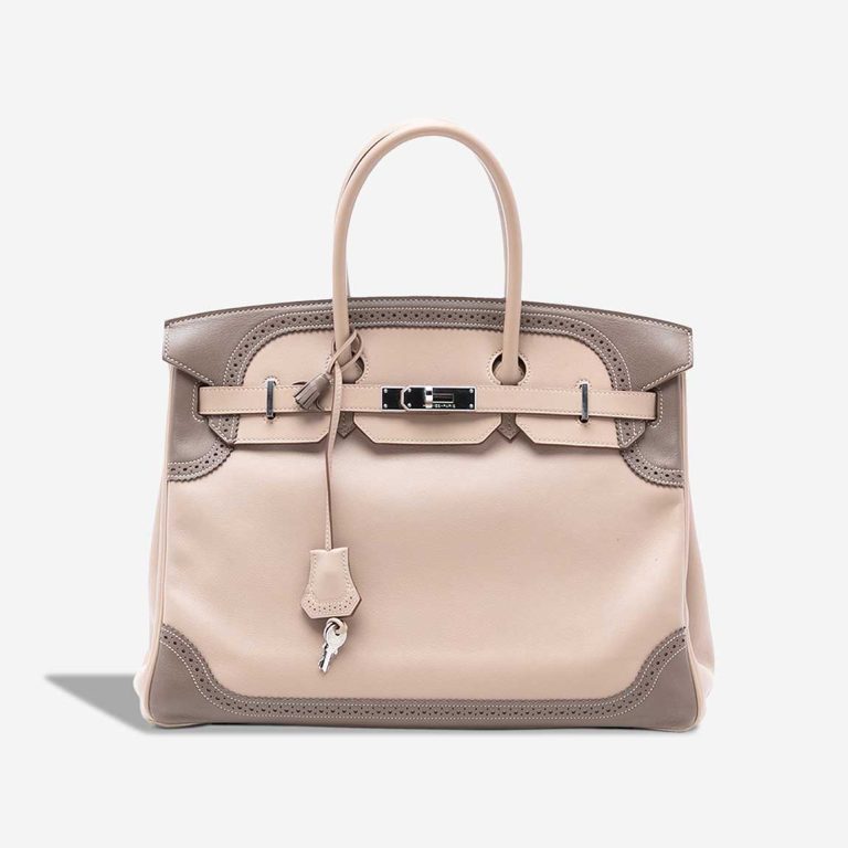 Hermès Birkin 35 Swift Argile / Étoupe Front | Sell your designer bag