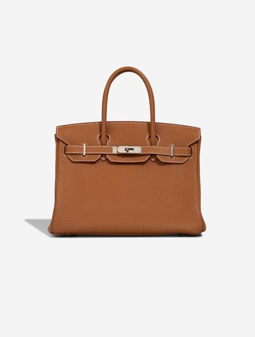Hermès Birkin 30 Togo Gold Front | Sell your designer bag