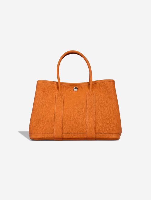 Hermès Garden Party 30 Veau Négonda Orange H Front | Sell your designer bag