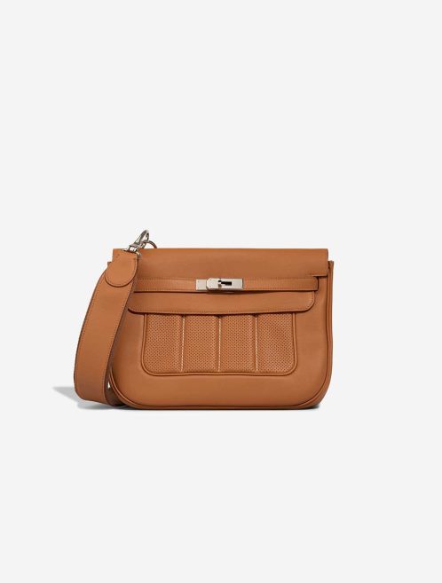 Hermès Berline 28 Swift Gold Front | Sell your designer bag