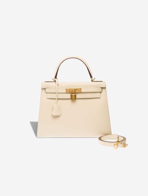 Hermès Kelly 28 Epsom Nata Front | Sell your designer bag