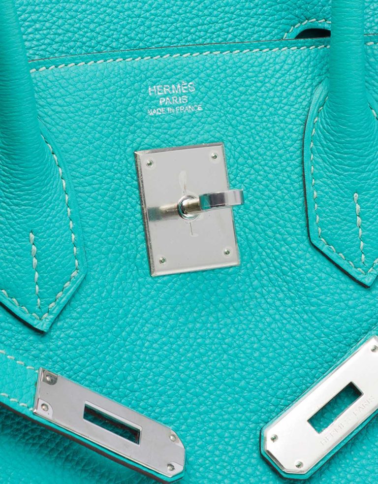 Hermès Birkin 30 Togo Bleu Lagon Front | Sell your designer bag