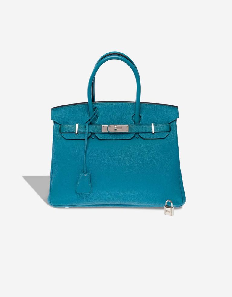 Hermès Birkin 30 Togo Turquoise Front | Sell your designer bag