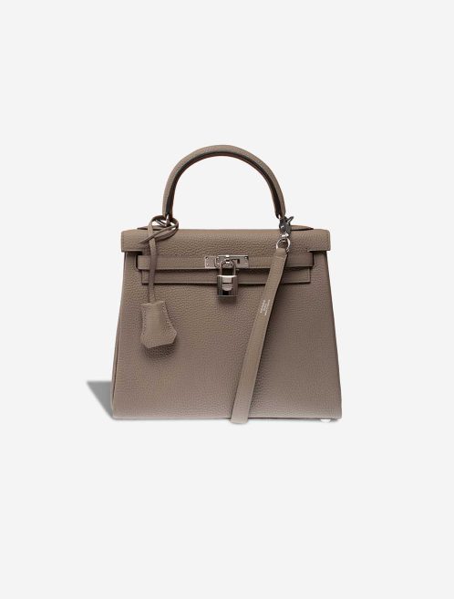 Hermès Kelly 25 Togo Gris Asphalte Front | Sell your designer bag