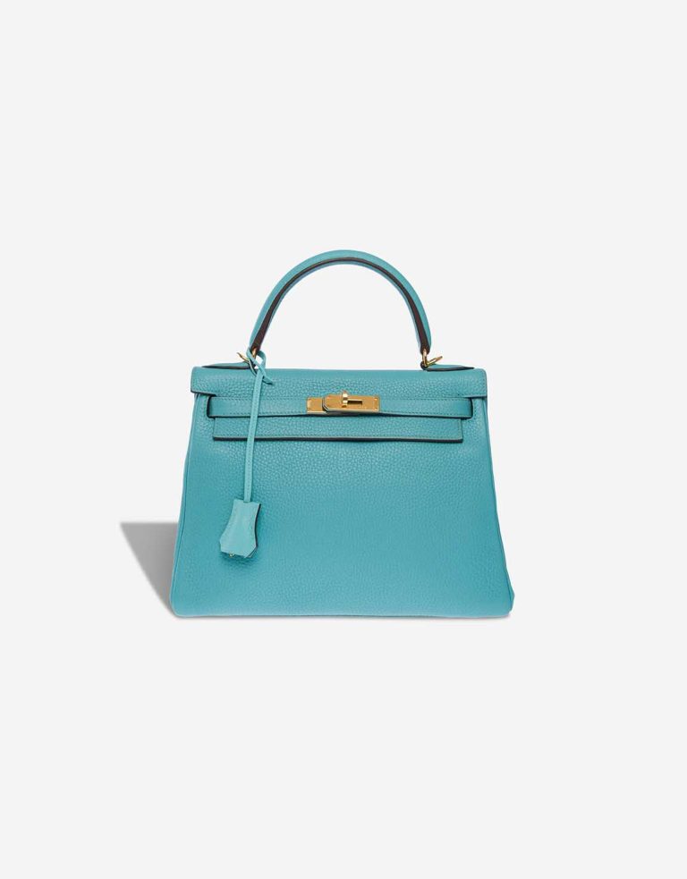 Hermès Kelly 28 Togo Bleu Atoll Front | Sell your designer bag