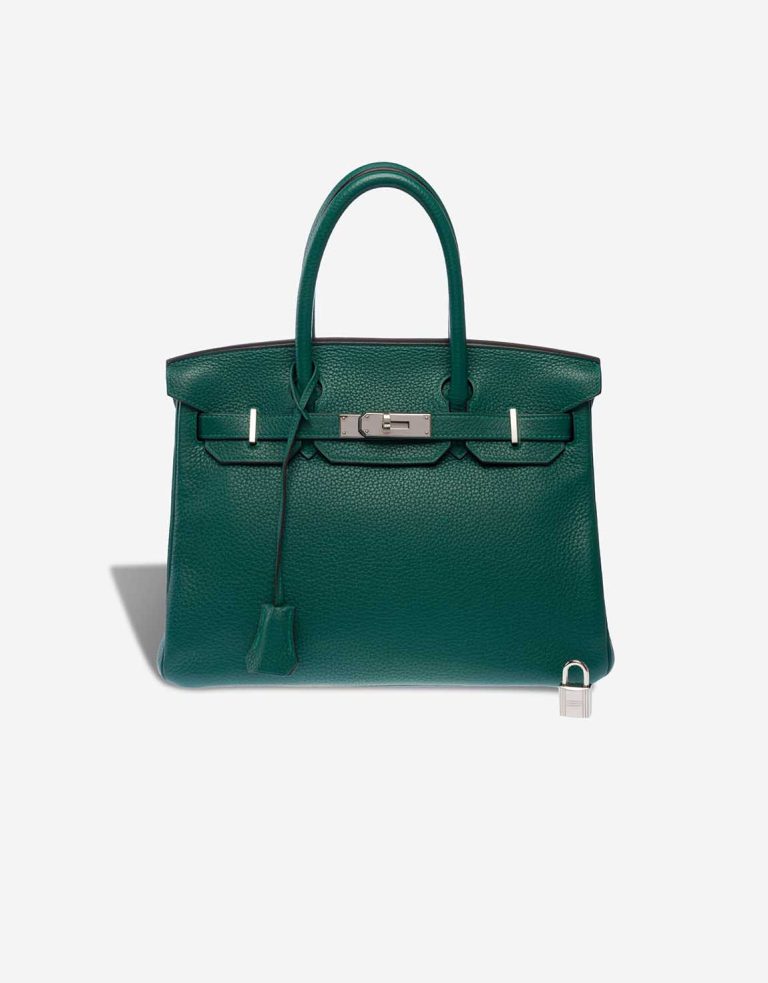 Hermès Birkin 30 Togo Malachite Front | Sell your designer bag